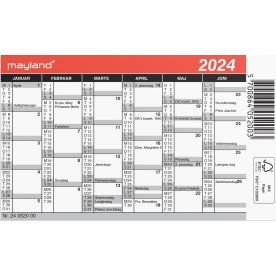 Mayland 2024 Mini kalender
