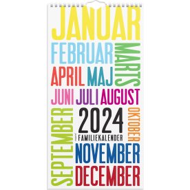 Mayland 2024 Familiekalender | TrendArt