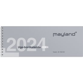 Mayland 2024 Uge bordkalender