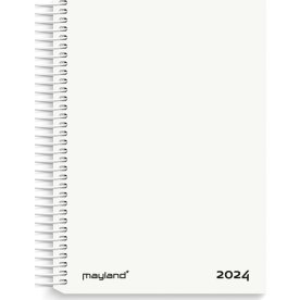 Mayland 2024 Spiralkalender | 1-dag | Hvid