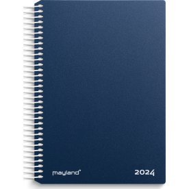 Mayland 2024 Spiralkalender | 1-dag | Blå