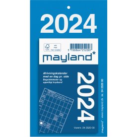 Mayland 2024 Afrivningskalender