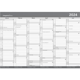 Mayland 2024 Kontorkalender m/whiteboard | A2