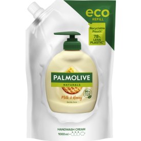 Palmolive Håndsæbe refill | Milk & Honey | 1000 ml