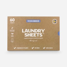 Laundry Sheets m. duft | Ocean Breeze | 60 ark
