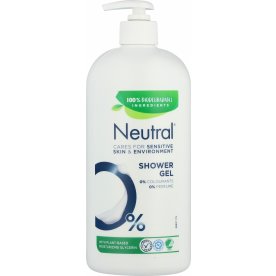 Neutral Showergel 0%, 900 ml