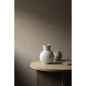 Lyngby Tura Vase H34 cm hvid