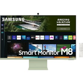 Samsung S32BM80GUU 32” LED-skærm, grøn