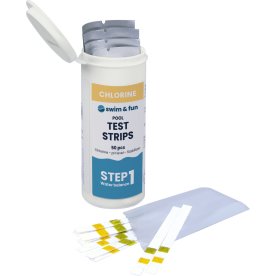 Swim & Fun Test Strips Klor/pH, 50 stk