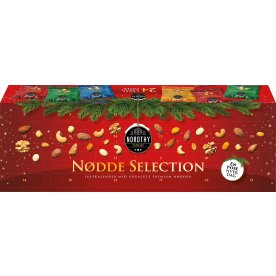 Nødde selection Julekalender rød