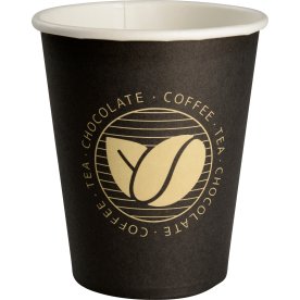 Papkrus, Sort med kaffebønner, 24 cl