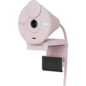 Logitech Brio 300 Full HD Webcam, rosa
