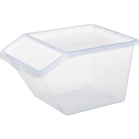 Basic plastboks inkl foldelåg, 40 liter, klar