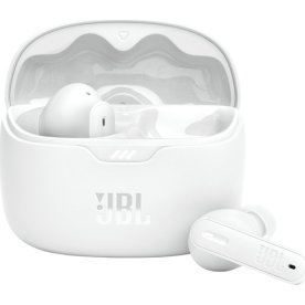 JBL TUNE BEAM trådløse in-ear hovedtelefoner, hvid