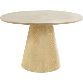 Bolton Kantinebord, ask, Ø120x76 cm