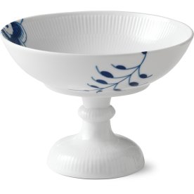 Royal Copenhagen Blå Mega Riflet Opsats, Ø21 cm