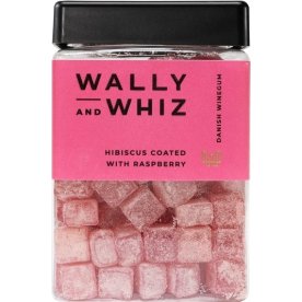 Wally and Whiz Vingummi m. Hibiscus/hindbær, 240 g