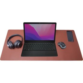 Desire2 skrivebordsmåtte, brun