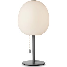 Wrong Bordlampe Ø16 cm, Opal/grå