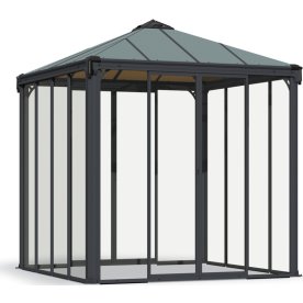 Palram - Canopia Palermo pavillon 3000 lukkesystem