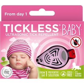 Tickless Baby/kid Flåtbeskyttelse, pink