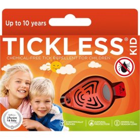Tickless Baby/Kid Flåtbeskyttelse, orange