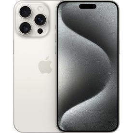 Apple iPhone 15 Pro Max, 1 TB, hvid titanium
