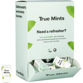 True Mints Mintpastil Display, 80 pakker á 9 stk.