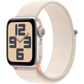 Apple Watch SE (GPS) 40mm, stjerneskær, sport loop