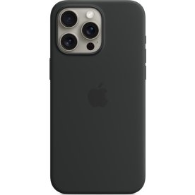 Apple iPhone 15 Pro Max silikone cover, sort