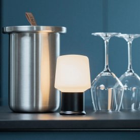 Ambience Lamp Intelligent m London Base, hvid/sort