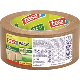 tesa Ultra Strong Pakketape | Papir | 50mm x 25m