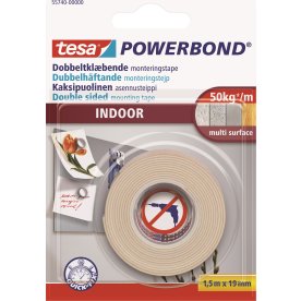 tesa Powerbond Indoor Monteringstape | 19mm x 1,5m
