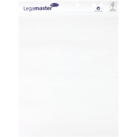 Legamaster Flipoverpapir, blank, 98x65 cm, 20 ark