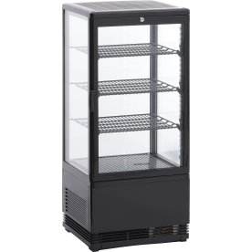 Scandomestic RT 82 BE Displaykøleskab, sort