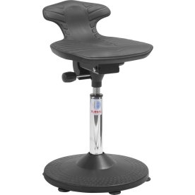 Venus Ståstøttestol, Sort, 54-73 cm, Trompet