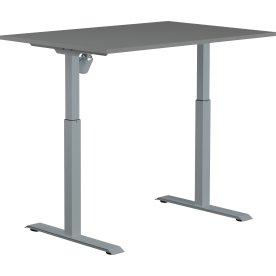 Sun-Flex I hæve/sænkebord, 120x80, Grå/grå