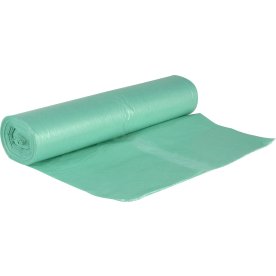 Affaldsposer 50 L, 60 x 75 cm, 22my, Grøn
