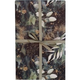 Gavepapir, Lux Green, 57cm x 6m