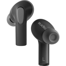 Sudio E3 ANC in-ear høretelfoner, sort
