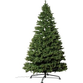 DEMO: Juletræ LUX inkl. LED lys - 400 cm, Grøn