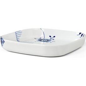 Royal Copenhagen Blå Mega Riflet Ovnfast Fad 30x30