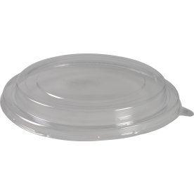 Låg til papskål på 1100ml, RPET, Klar, 50 stk