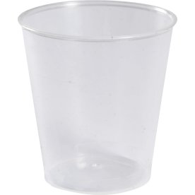 Snapseglas, PP, Klar, 2 cl, 20 stk