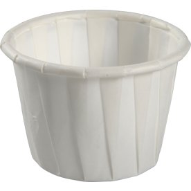 Dressingbæger, Papir, Hvid, 30ml, 250 stk