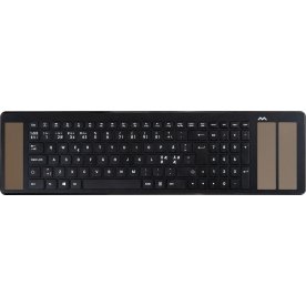 Mousetrapper Type tastatur, nordisk, sort
