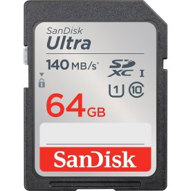 SanDisk Ultra SDXC Hukommelseskort 64 GB