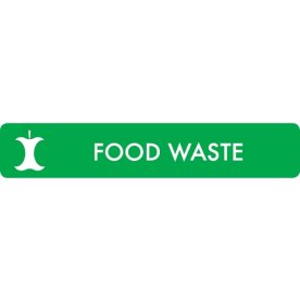 Affaldspiktogram 16x3cm selvklæb, Food Waste