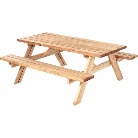 Plus Klassisk bord-bænkesæt, Thermowood