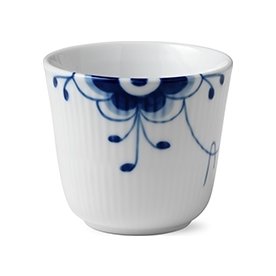 Royal Copenhagen Blå Mega Riflet Termokop, 26 cl
